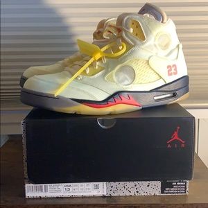 Air Jordan 5 x Off-White Size 13 BRAND NEW